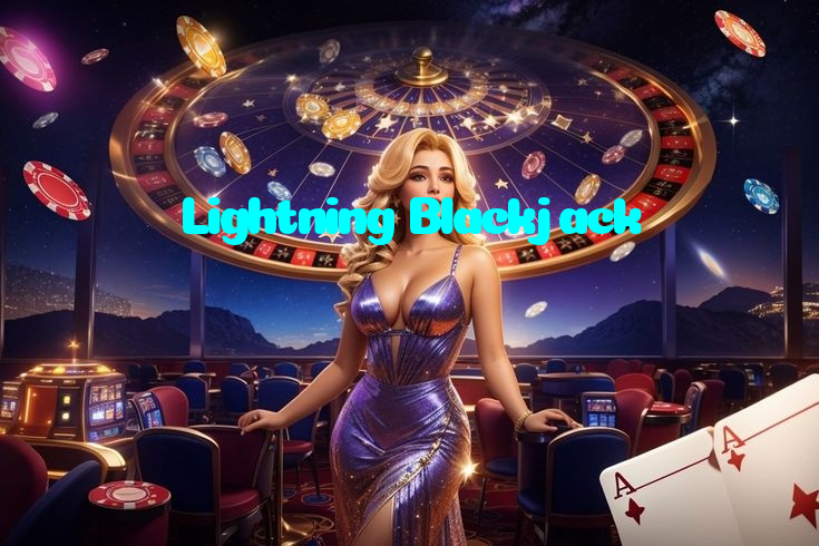 Lightning Blackjack casino presented on mobile device in Pakistan with slots and live games